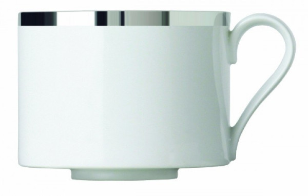 Kaffeeobertasse Platinum; -Zylindrische-Form-