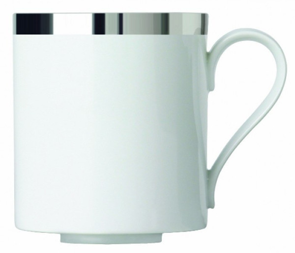 Kaffeebecher Platinum; -Zylindrische-Form-